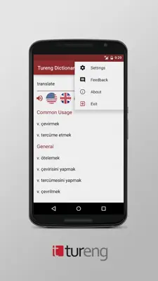 Tureng Dictionary android App screenshot 20